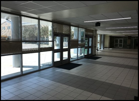New enclosed back entry 